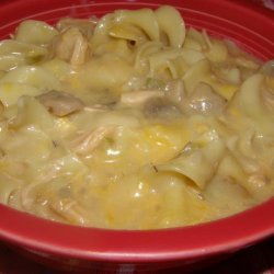 Crock Pot Turkey Tetrazzini