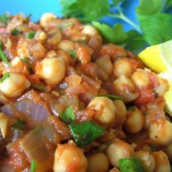 Warm Chickpea Salad