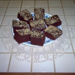 Applesauce Brownie Cake