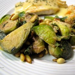 Brussels Sprouts with Pine Nuts