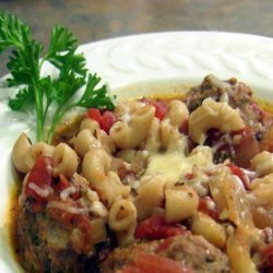 Meatball and Macaroni Stew (Low Fat/Low Cal)