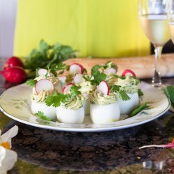 Avocado Deviled Eggs