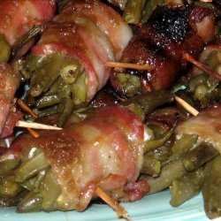 Bacon Wrapped Green Beans Bundles