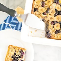 Blueberry-Oatmeal Breakfast Cake