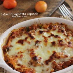 No Meat Baked Spaghetti