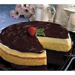 Boston Cream Cheesecake