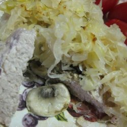 Really Easy Pork and Sauerkraut Bake