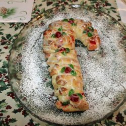 Candy Cane Coffee Cake