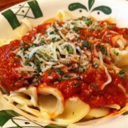 orecchiette with olive sauce