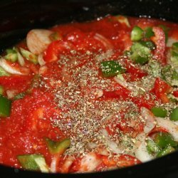 Crock Pot Chicken Cacciatore