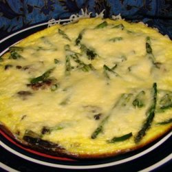 Emmentaler and Asparagus Frittata