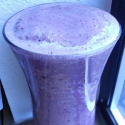 Chocolate and Blueberry Smoothie