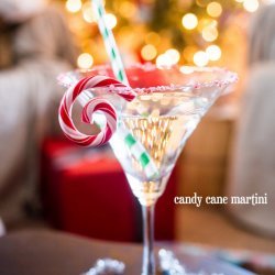 Candy Cane Martini