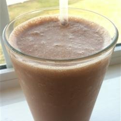 Lighter Chocolate Milkshake