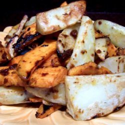 Grilled 2-Potato Fries