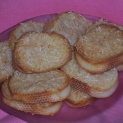 Easy Spicy Parmesan Toasts