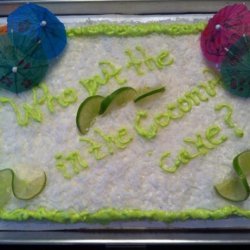 Put the Lime in the Coconut Cake