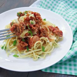 Pasta With Tuna Cream Sauce