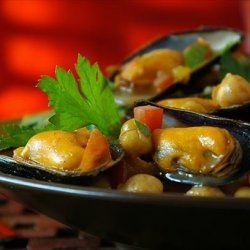 Moroccan Style Mussels