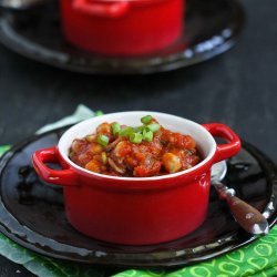 Tomato, Mushroom and Chickpea Stew