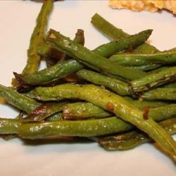 Ginger-Roasted Green Beans