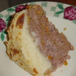 Meatloaf With Potato Topping