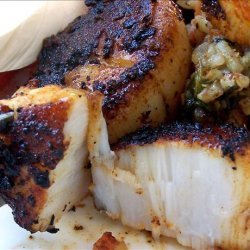 Dorie's Lori Blackened Scallops