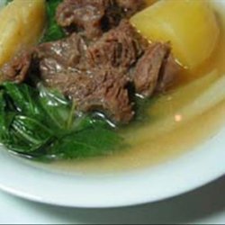 Nilagang Pata/Baka  (Filipino Pork/Beef Broth Soup W/ Vegetables