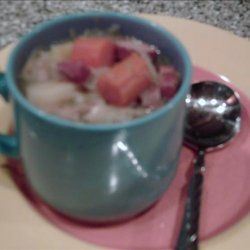 Crock Pot Sauerkraut Soup