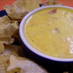 Australian Lager and Spicy Cheese Dip