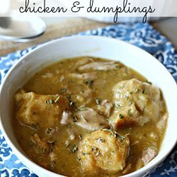 Slow Cooker Chicken and Dumplings