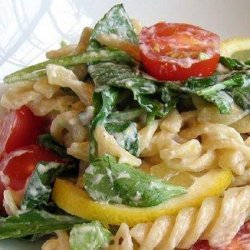 Lemon Fusilli With Arugula