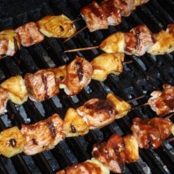 Hoisin-Glazed Pork Kabobs