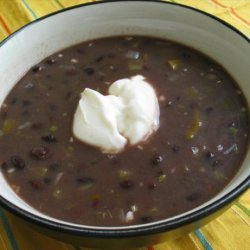 Soupy Black Beans