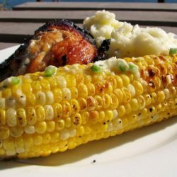 Grilled Jalapeno Lime Corn on the Cob