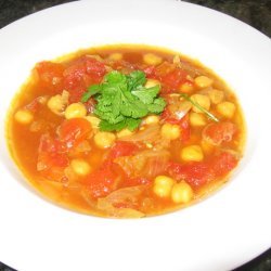 Chickpea and Tomato Soup (Shawrbat An-Nikhi)