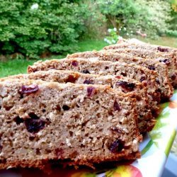 Cranberry Banana Oat Bread