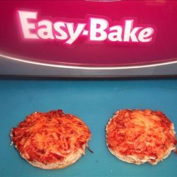 Easy Bake Oven English Muffin Pizza