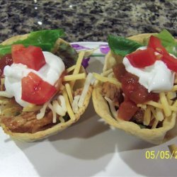 Fiesta Chicken Taco Cups