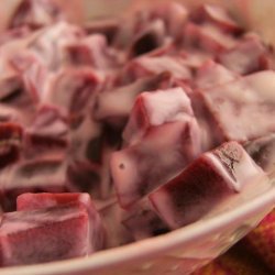 Beet Koshumbir - Beet Salad with yogurt