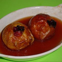 Baked Apples in Maple Syrup