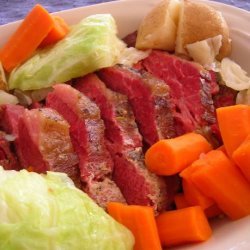 Crock Pot Corned Beef & Cabbage