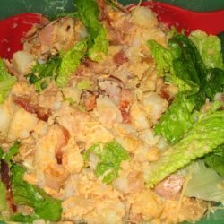 Warm Caesar Potato Salad