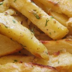 Garlicky Oven Fries