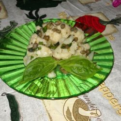 Cauliflower With Capers En Vinaigrette S'il Vouz Plait