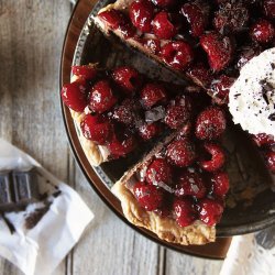 Chocolate Raspberry Pie