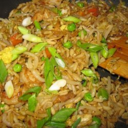 Shrimp and Egg Fried Rice With Napa Cabbage - Tyler Florence