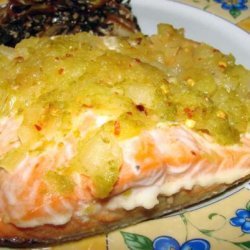 Pineapple Crusted Salmon