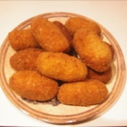 Potato Croquettes Deep Fried