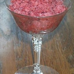 Plum Granita